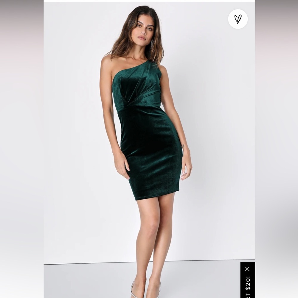 Lulus One-Shoulder Dress